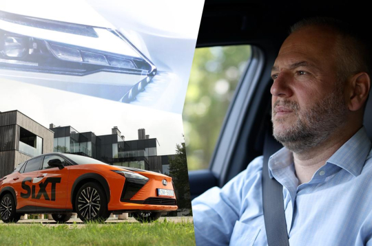 Lexus RZ un Andrejs Pančenko.