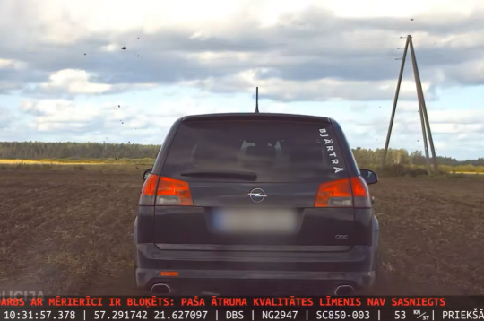 Bēgošais "Opel".