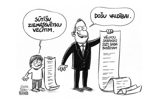 Zīmē Gatis Šļūka. Vēlmju saraksti