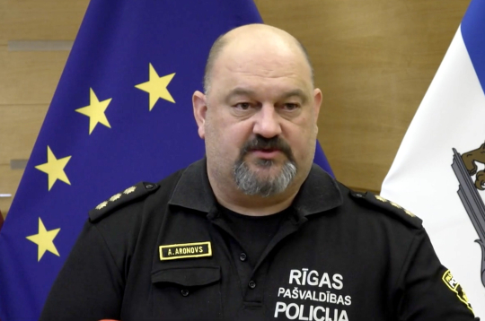 Rīgas Pašvaldības policijas priekšnieka vietnieks Andrejs Aronovs.