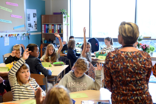 Skolas klase. Ilustratīvs attēls. Skolas klase. Ilustratīvs attēls.