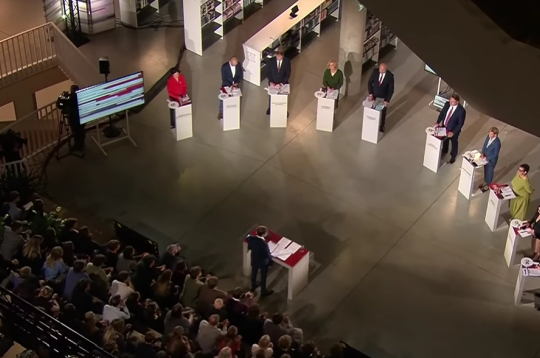 15. Saeimas vēlēšanu debates. 15. Saeimas vēlēšanu debates.