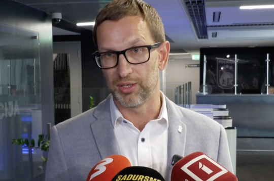 VP Kibernoziegumu apkarošanas pārvaldes 1. nodaļas priekšnieks Jānis Markuns.