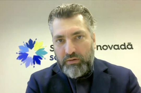 Smiltenes novada domes priekšsēdētājs (Progresīvie) Ervins Labanovskis.