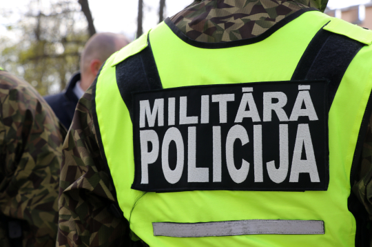 Militārā policija. Ilustratīvs attēls.