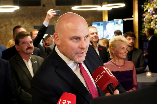 Ministru prezidents Andris Kulbergs. Ministru prezidents Andris Kulbergs.