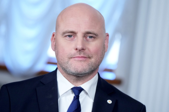 Partiju apvienības "Apvienotais saraksts" līderis, Ministru presidents Andris Kulbergs.