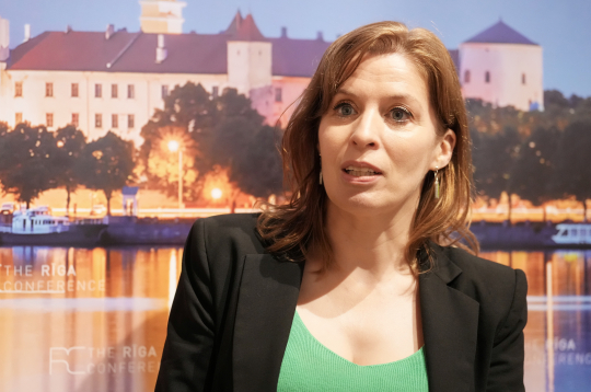Domnīcas "Atlantic Council" eksperte un žurnāliste Elizabete Brava.