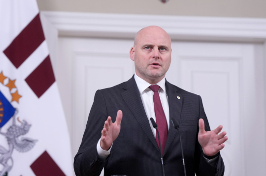 Ministru prezidents Andris Kulbergs. Ministru prezidents Andris Kulbergs.