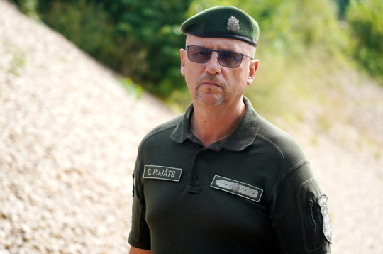 Valsts robežsardzes priekšnieks Guntis Pujāts. 