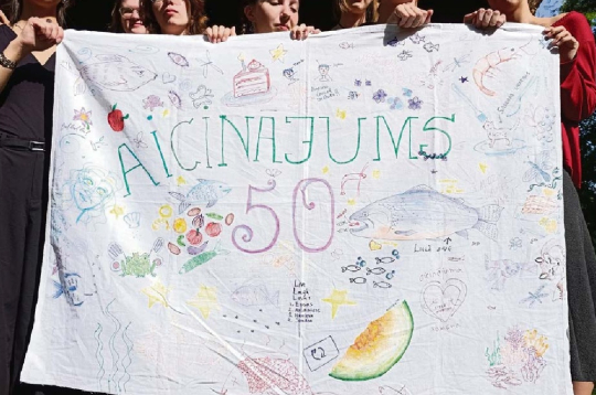 Šogad jauniešu literārais seminārs "Aicinājums" norisinājās jau 50. reizi. 