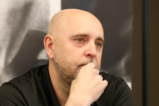 Basketbola kluba "VEF Rīga" galvenais treneris Jevgēnijs Kosuškins.