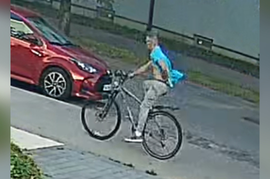 Negadījumā vainīgais velosipēdists.