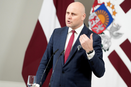 Ministru prezidents Andris Kulbergs. Ministru prezidents Andris Kulbergs.