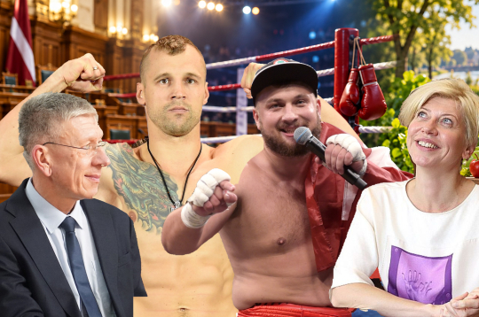 Andrejs Judins, Mairis Briedis, Kristaps Zutis, Anda Čakša.