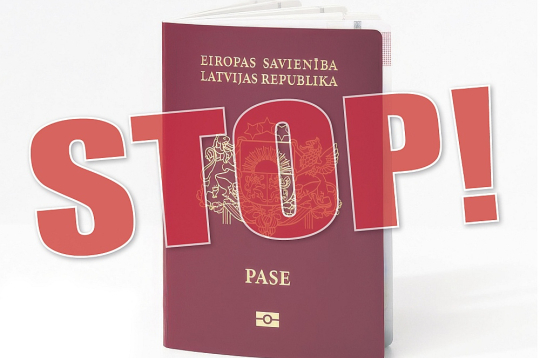 Latvijas vēsturē vēl nav pieredzēts gadījums, kad Saeima ar likumu atzīst par Latvijas pilsoni kādu ārvalstnieku un jau pēc nedēļas pasludina šo likumu par spēkā neesošu, tādējādi persona pie LR pases netiek.