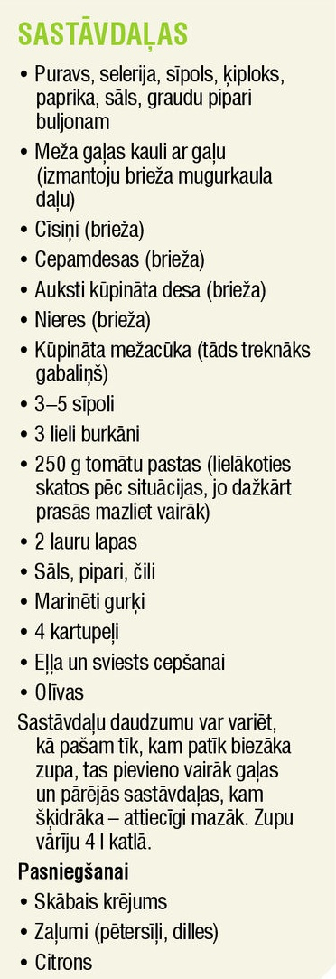 Soļankas recepte