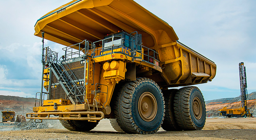 "Anglo American" un "Williams Advanced Engineering" kopīgi izstrādātā pasaulē lielākā ar ūdeņradi darbināmā kravas mašīna.