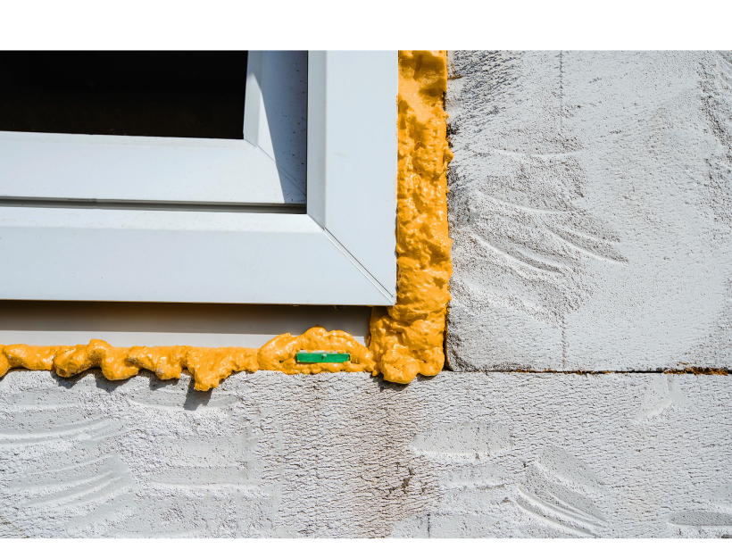 Poliuretāna putas ar mūri sadzīvo labāk nekā ar koku. Poliuretāna putas ar mūri sadzīvo labāk nekā ar koku.