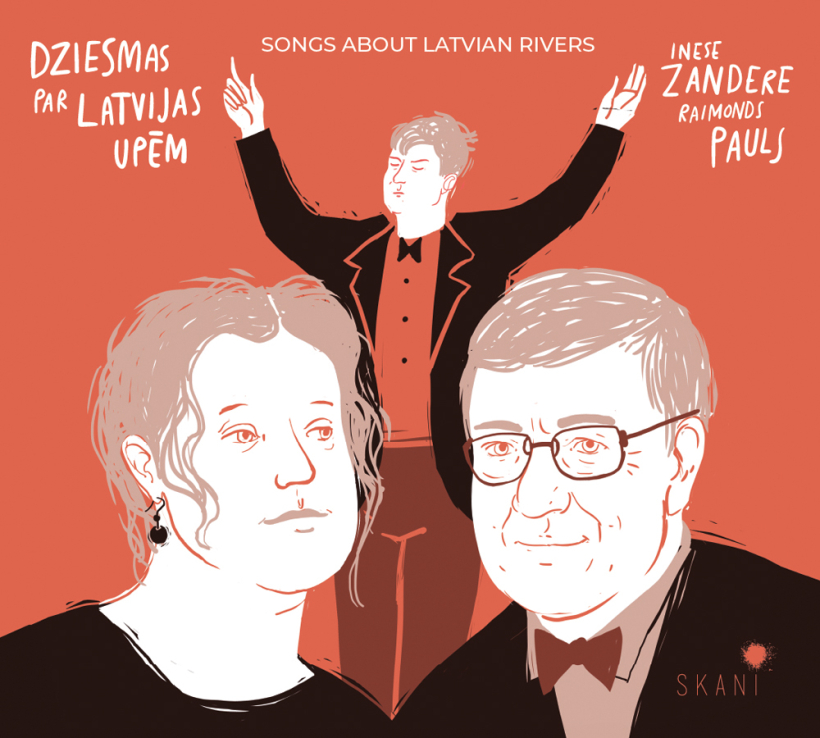Disks, kurā skan Raimonda Paula dziesmas par Latvijas upēm ar Ineses Zanderes dzeju. Disks, kurā skan Raimonda Paula dziesmas par Latvijas upēm ar Ineses Zanderes dzeju.