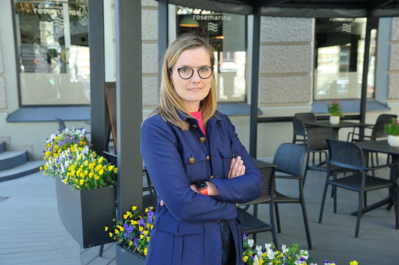Bundestāga deputāte Zanda Martena. Bundestāga deputāte Zanda Martena.