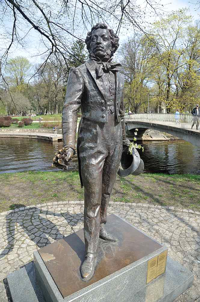 Puškina piemineklis.