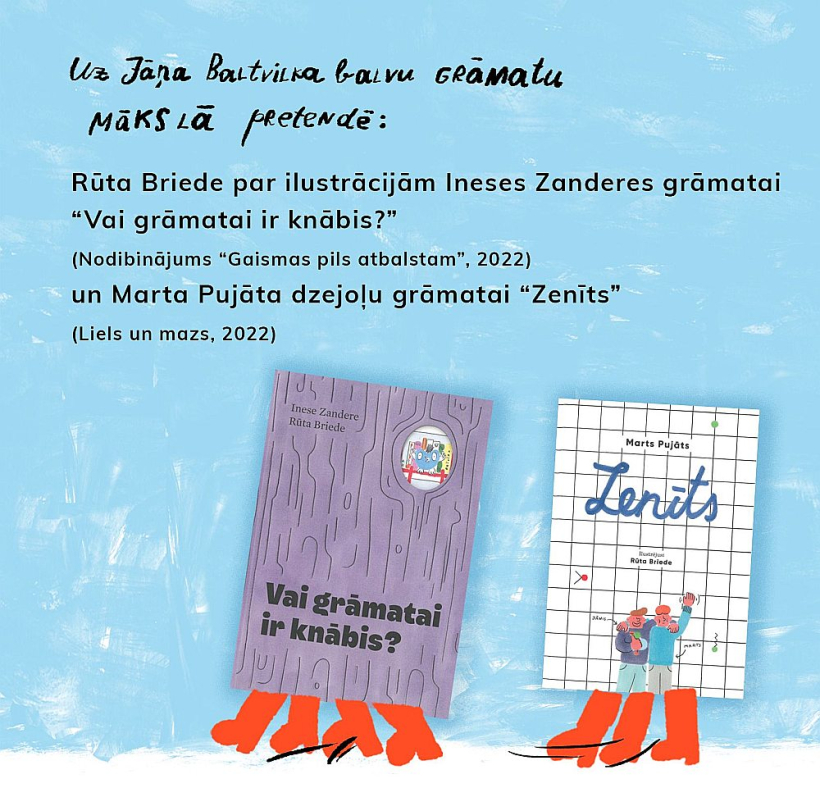 Jāņa Baltvilka balvas nominants.