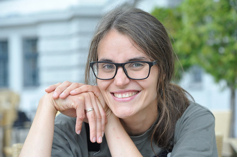 Māksliniece Elīna Brasliņa. Māksliniece Elīna Brasliņa.