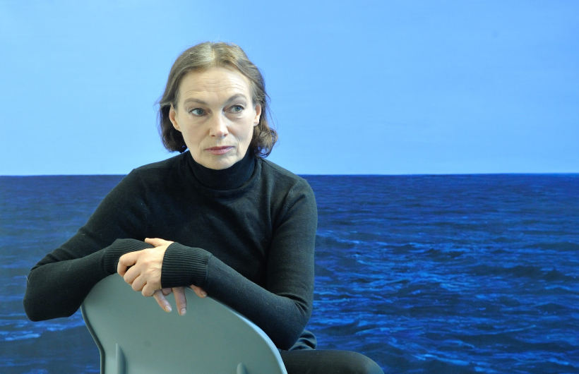 Dace Lielā, gleznotāja. Dace Lielā, gleznotāja.