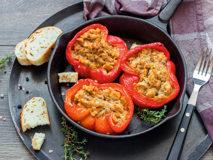 Pildīta paprika.