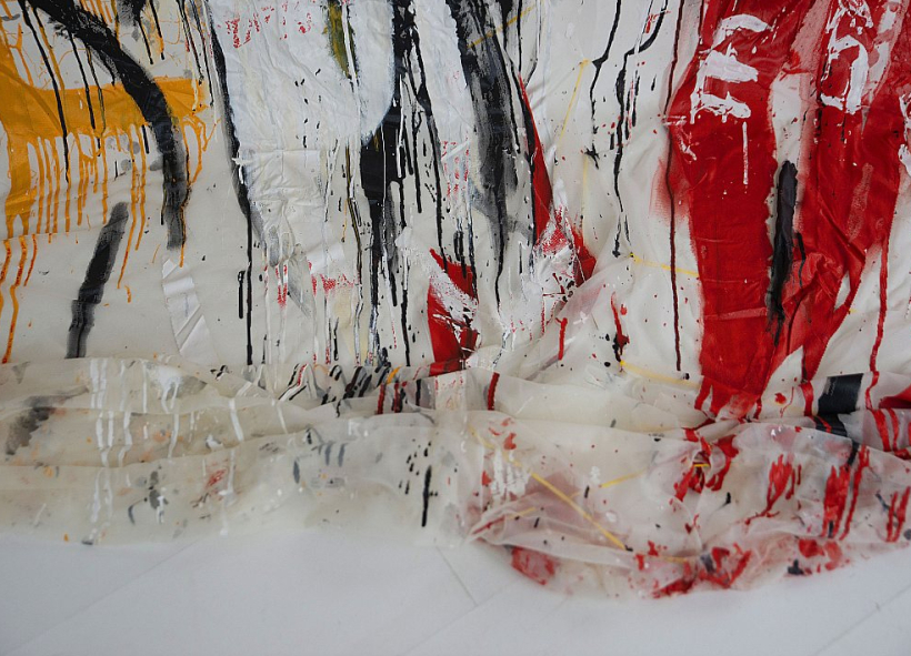 Linda Vilka, fragments no darba "Break me down tomorrow". Linda Vilka, fragments no darba "Break me down tomorrow".