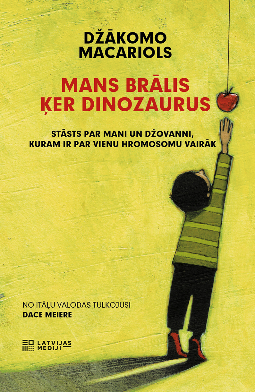 Džākomo Macariola (Giacomo Mazzariol) grāmatas jauniešiem "Mans brālis ķer dinozaurus". Džākomo Macariola (Giacomo Mazzariol) grāmatas jauniešiem "Mans brālis ķer dinozaurus".