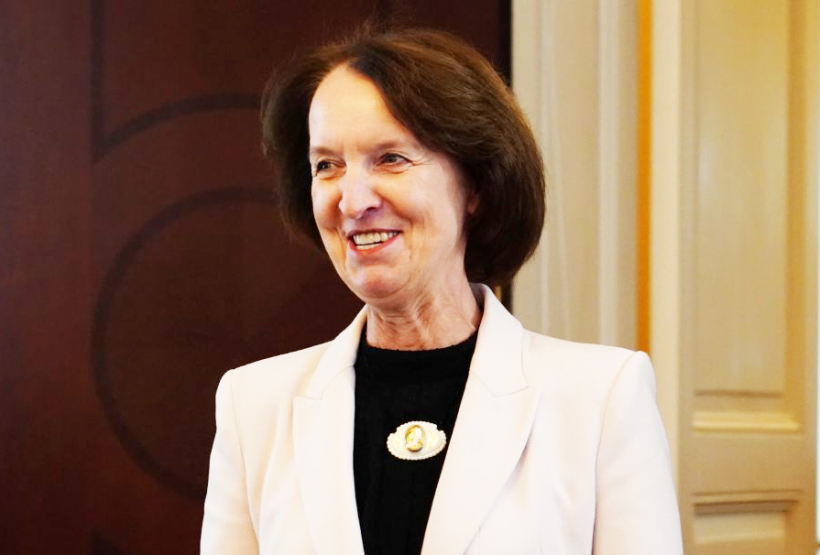 Vides aizsardzības un reģionālās attīstības ministre Inga Bērziņa ("Jaunā Vienotība").