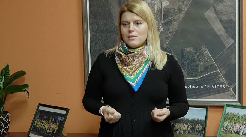 Liene Jākobsone, vides eksperte. Liene Jākobsone, vides eksperte.