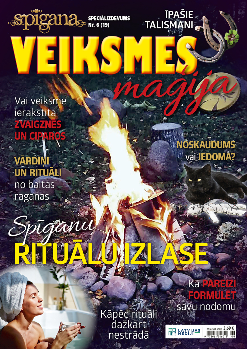 Žurnāla "Spīgana" tematiskais speciālizdevums "Veiksmes Maģija".