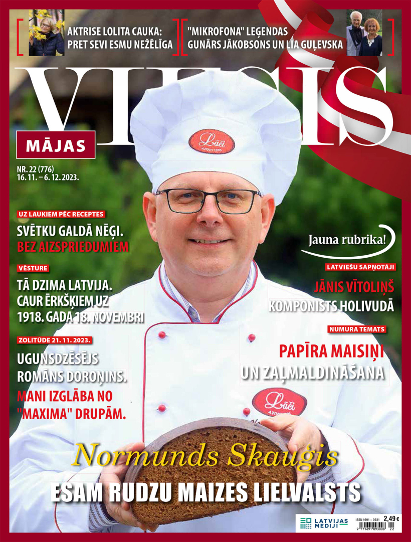 Žurnāla "Mājas Viesis" jaunais numurs. Žurnāla "Mājas Viesis" jaunais numurs.