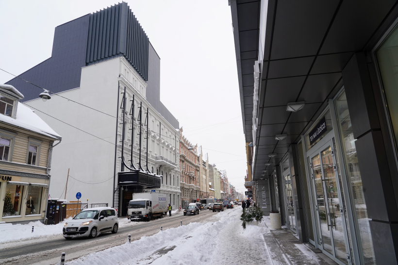 JRT ēku kompleksa rekonstrukcija tuvojas noslēguma fāzei.