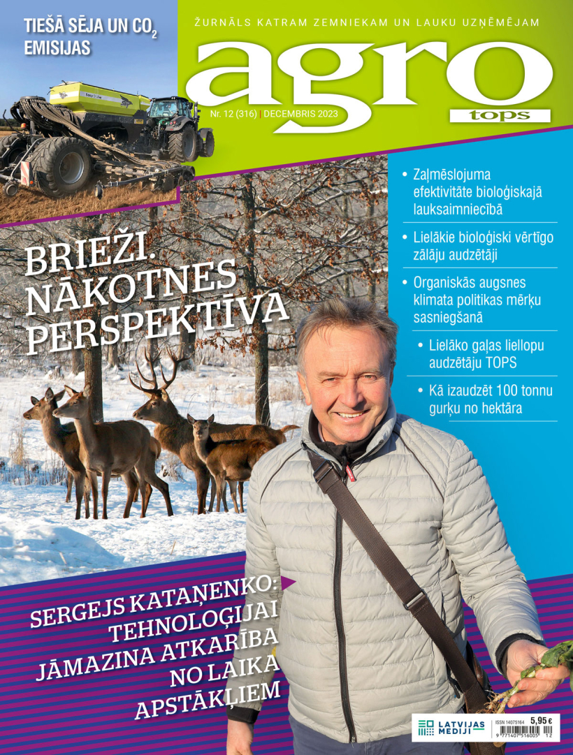"Agro Tops". 2023. gada decembra numurs. "Agro Tops". 2023. gada decembra numurs.