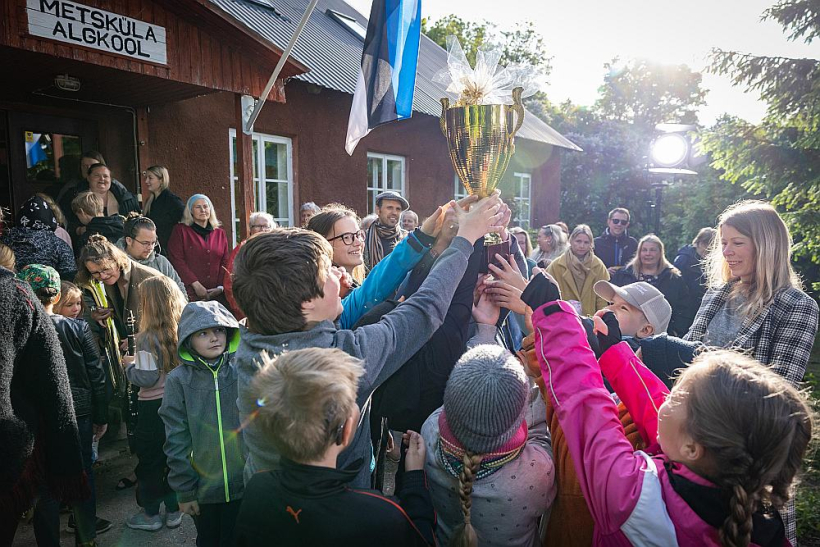 Metskilas skola Igaunijā.