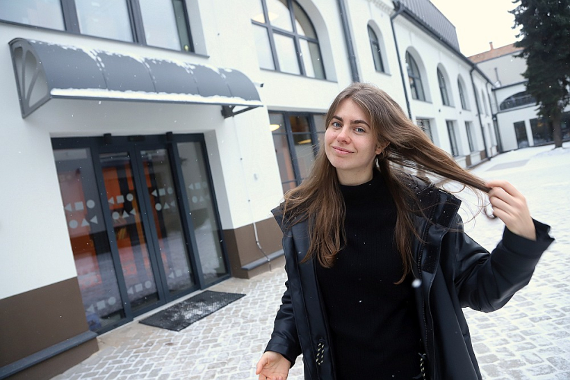 Latvijas Leļļu teātra māksliniece Pamela Butāne.