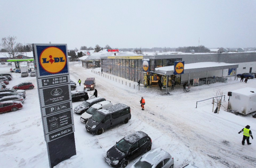 Siguldā atklāts "Lidl" veikals. Siguldā atklāts "Lidl" veikals.