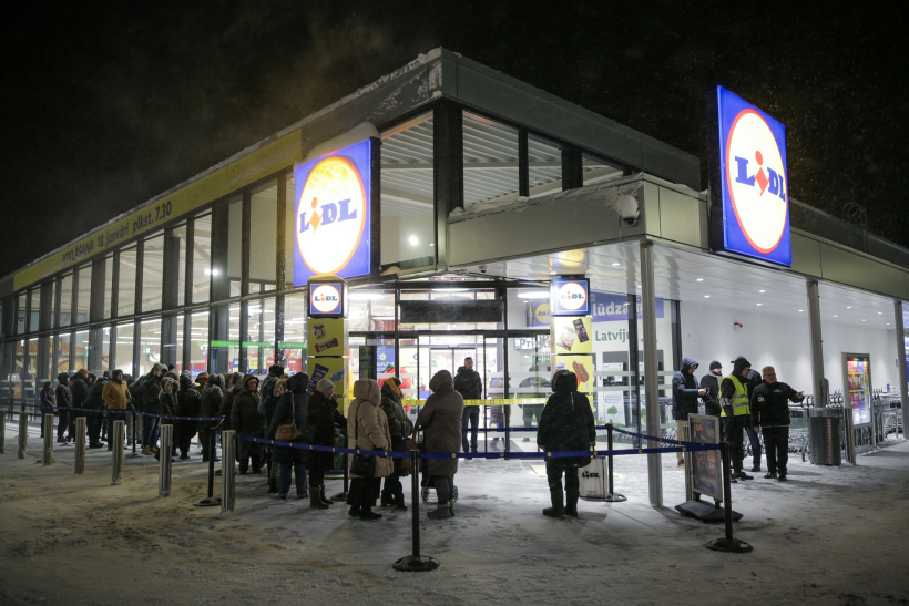 Siguldā atklāts "Lidl" veikals. Siguldā atklāts "Lidl" veikals.