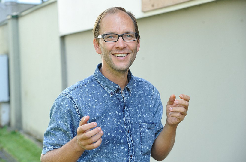 Jānis Ulme, Vides izglītības fonda un programmas "Mana jūra" vadītājs. Jānis Ulme, Vides izglītības fonda un programmas "Mana jūra" vadītājs.