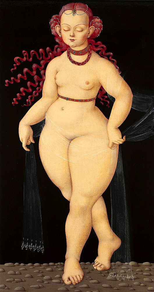 Līga Ķempe. "Magone" (Lielais Kranahs). 2019, a., e., 150 x 80 cm. Līga Ķempe. "Magone" (Lielais Kranahs). 2019, a., e., 150 x 80 cm.