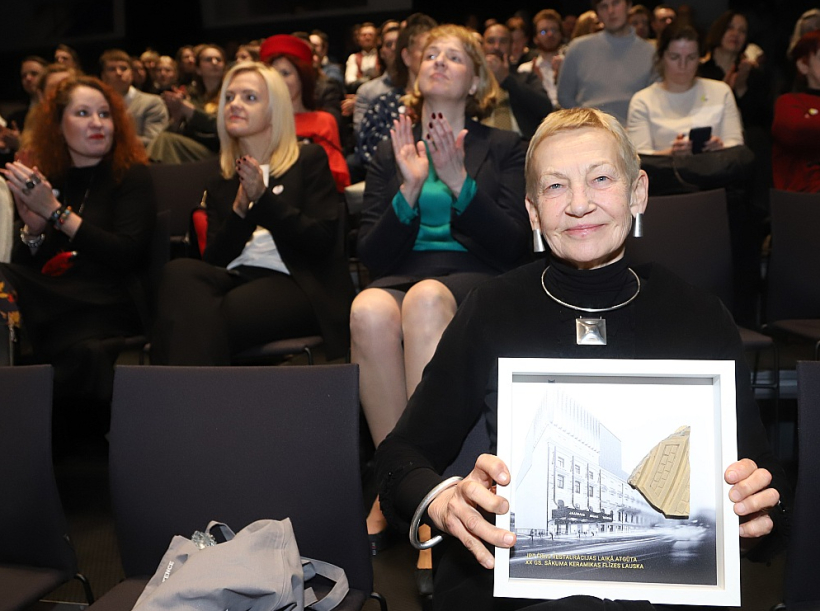 Jaunā Rīgas teātra ēkas pārbūves projekta autore, arhitekte Zaiga Gaile.
