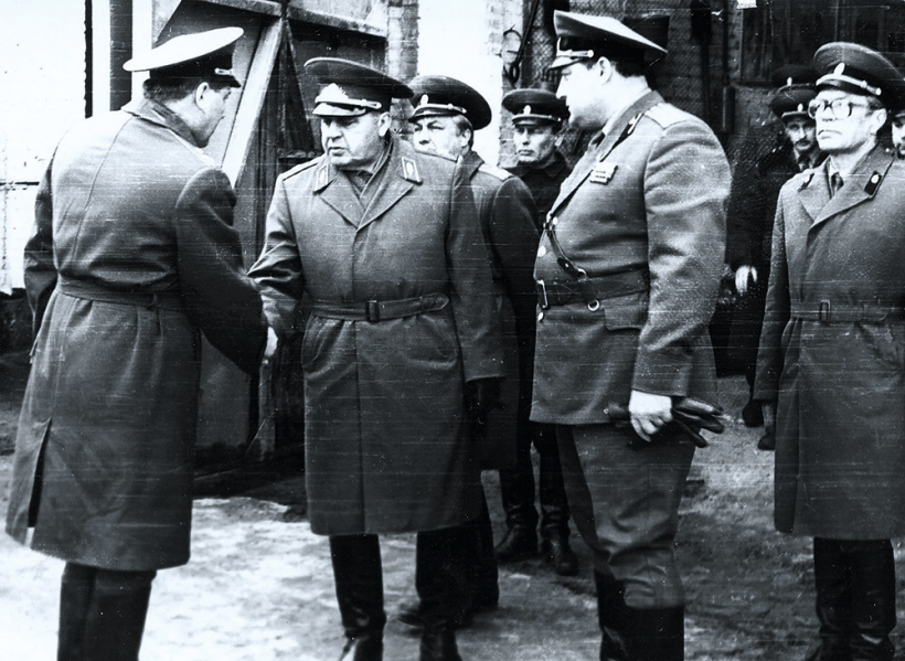 Padomju armijas augstākie virsnieki 1982. gadā. Padomju armijas augstākie virsnieki 1982. gadā.