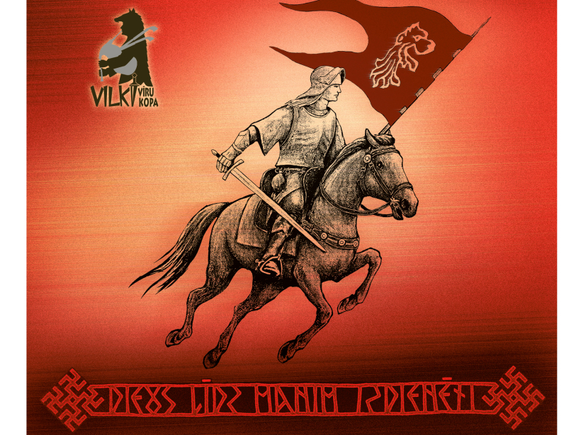 Vīru kopas "Vilki" albuma vāks. Vīru kopas "Vilki" albuma vāks.