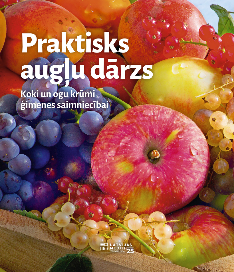 Grāmata “Praktisks augļu dārzs”.