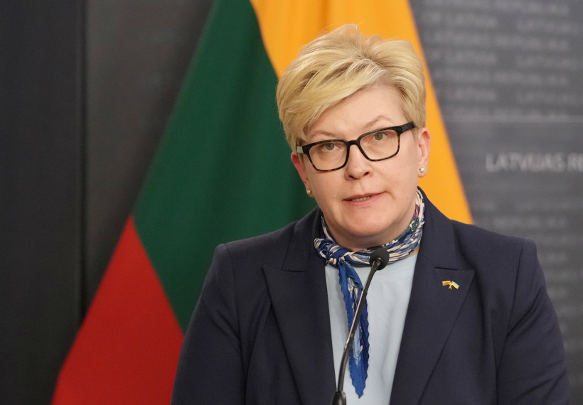 Baltijas valstu premjerministru un Vācijas kanclera tikšanās. Lietuvas premjerministre Ingrīda Šimonīte. Baltijas valstu premjerministru un Vācijas kanclera tikšanās. Lietuvas premjerministre Ingrīda Šimonīte.