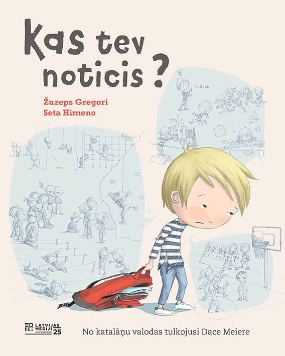 Žuzepa Gregori grāmata bērniem “Kas tev noticis”.